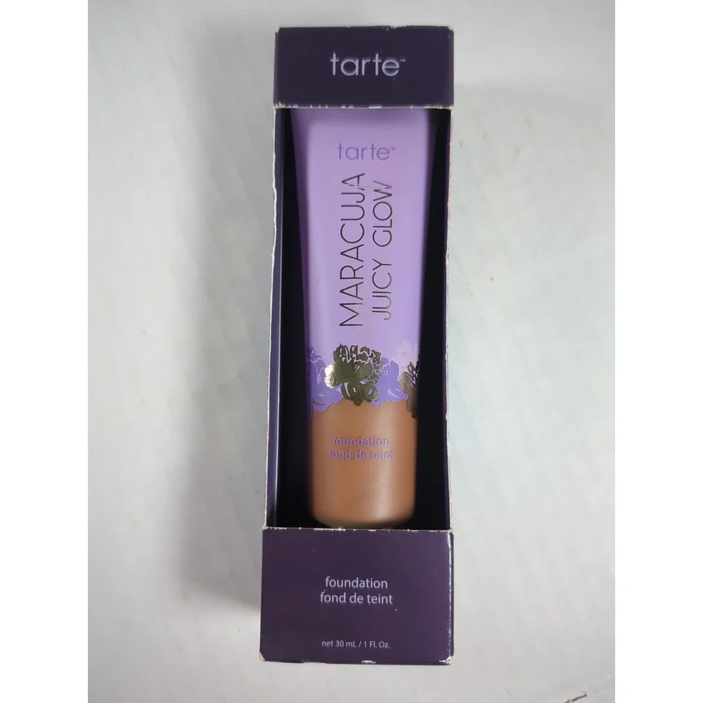 Tarte Maracuja Juicy Glow Foundation 48N tan deep neutral‎ 1oz New in Box Sealed
